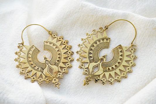 Golden Flow Earrings