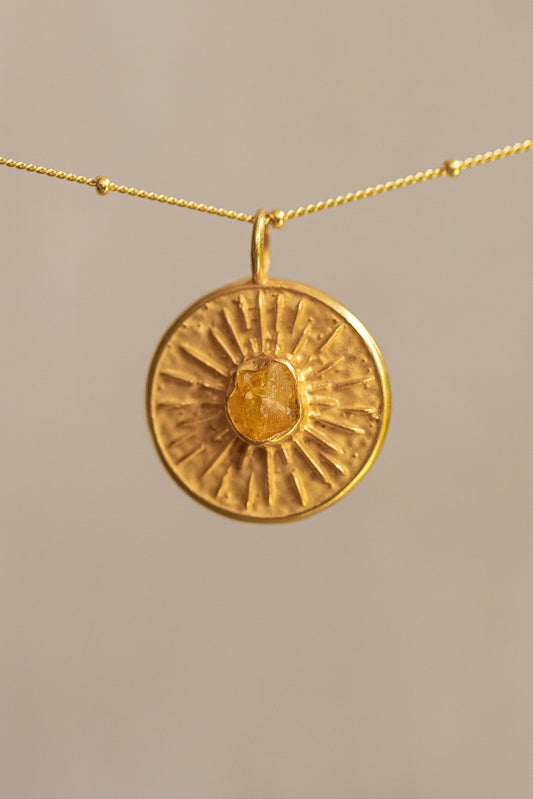 Solar Plexus Chakra Medallion