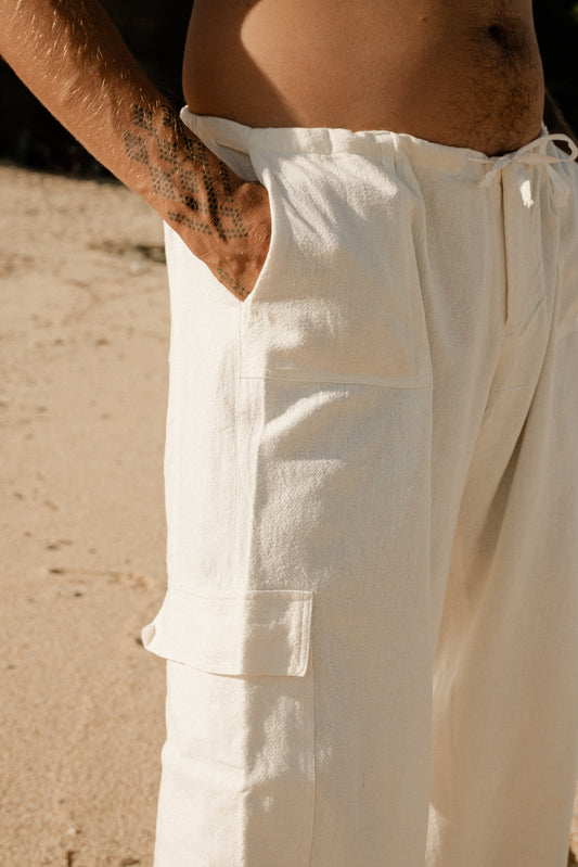 Nahala Pants – Oversize Leinenhose