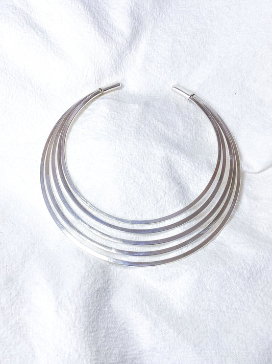 Runder Messing Halsreif