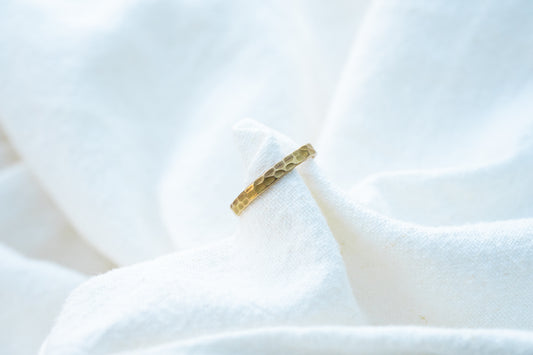 Basic Messingring – zeitlose Schlichtheit, natürliche Eleganz